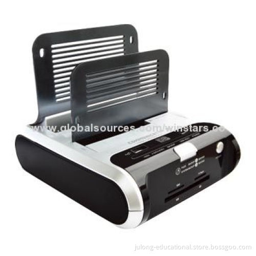 USB2.0 SATA HDD Docking Station, Supports USB2.0 or eSATA Data TransferNew